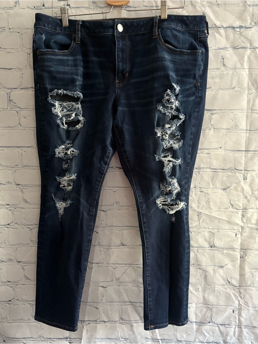 AEO American Eagle super stretch x4 jeggings size 18S